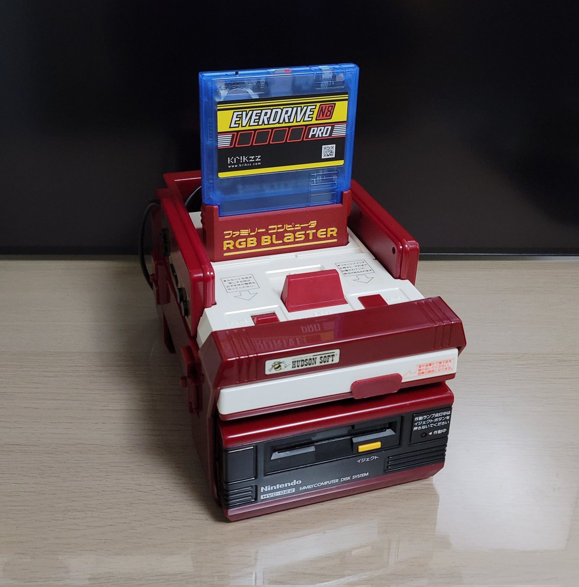 FreedomWing8's tweet photo. #Nintendo #FC #NES #RGBBLASTER https://t.co/qoRZWk5foX