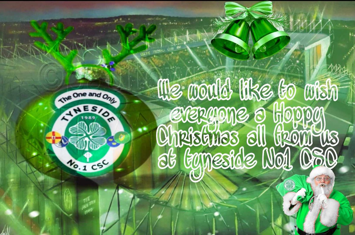 Merry Christmas to all you Bhoys & Ghirls. We hope you have a fantastic Christmas with family & friends. Eat, drink & be merry 💚🍀🌲🎅