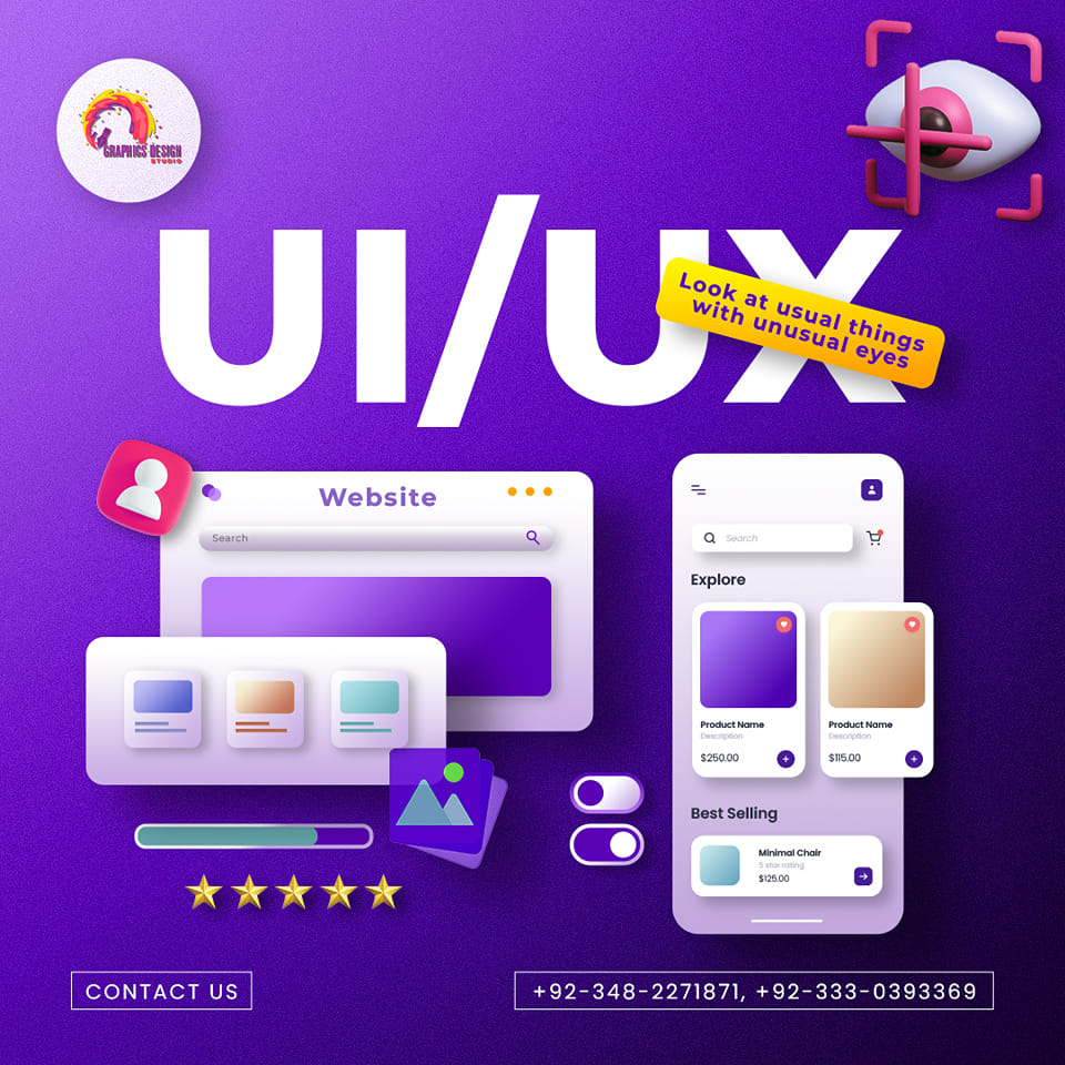 Graphicstudio23's tweet photo. Unlock digital brilliance with our UI/UX mastery. Elevate user experiences, foster innovation, and shape a seamless tomorrow. Your success, our passion. #UIUXMasters #DigitalInnovation #UserExperience #DesignExcellence" https://t.co/TCuzptnAMH