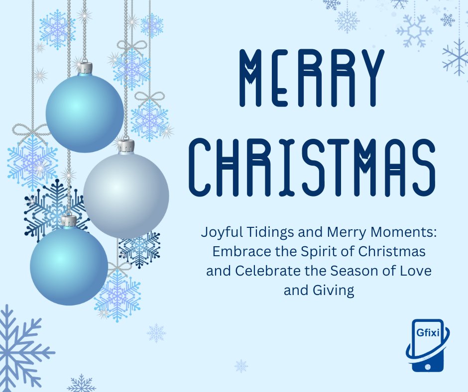 gfixiapps's tweet photo. Wishing you a festive season filled with joy, connectivity, and the magic of technology. May your Christmas be bright with the wonders of our apps and the warmth of the holiday spirit. Here's to a Merry Christmas and a tech-filled new year! https://t.co/y2pnnfLiNo
