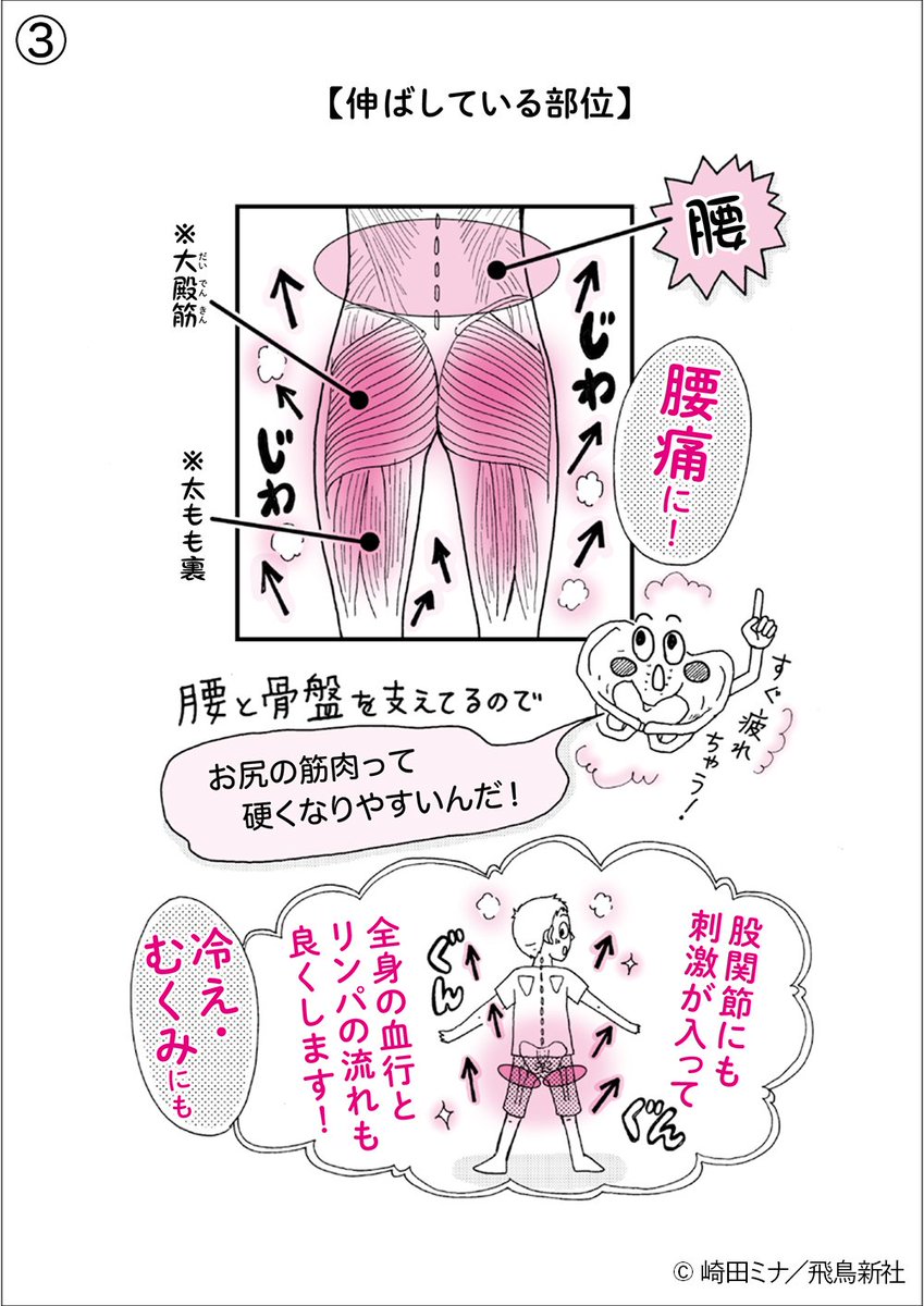 腰痛予防によくやるヨガストレッチです