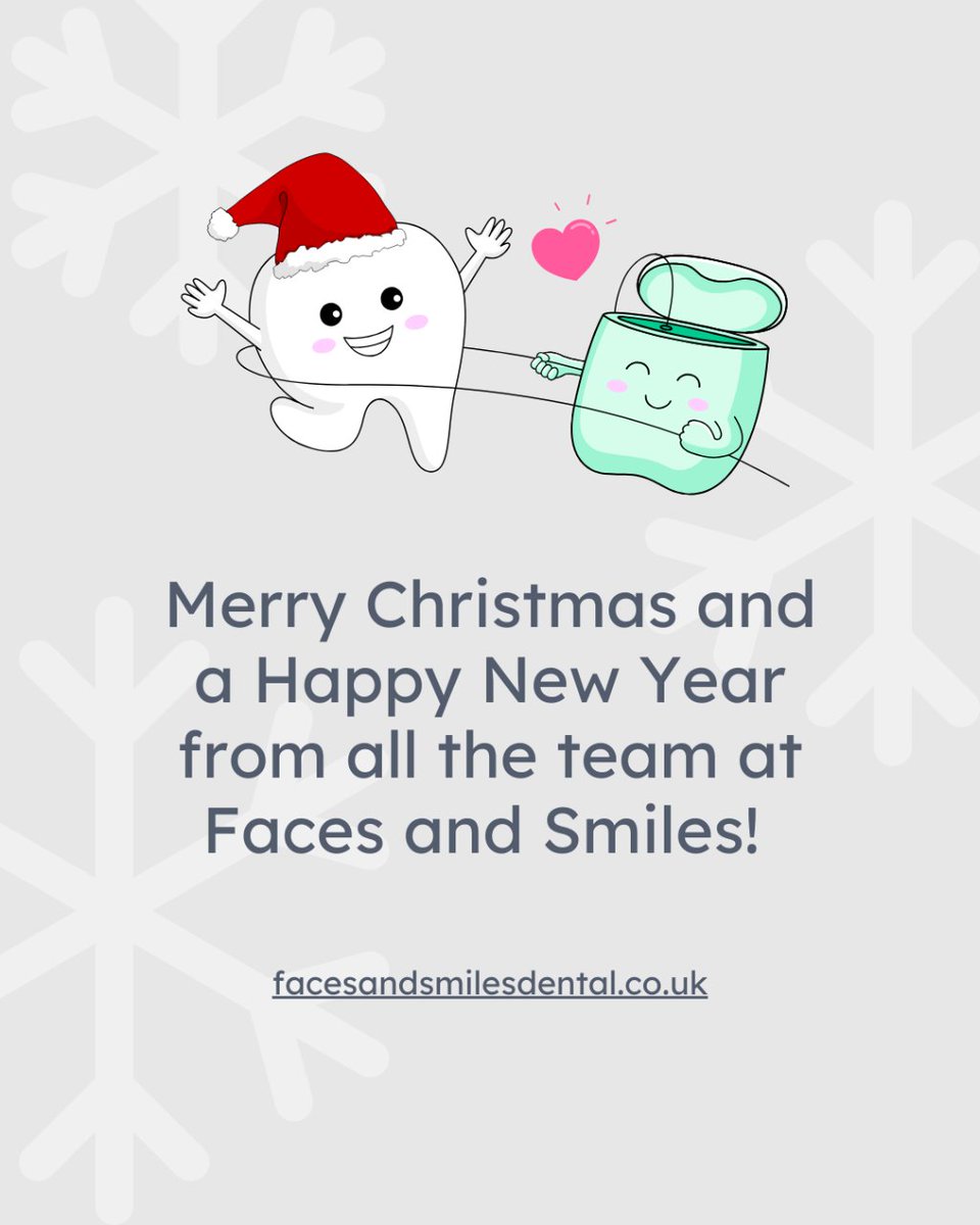 FacesAndSmiles's tweet image. Merry Christmas and a Happy New Year from all the team at Faces and Smiles! 

#FacesAndSmiles #Christmas #HappyChristmas #NewYears #HappyNewYear
