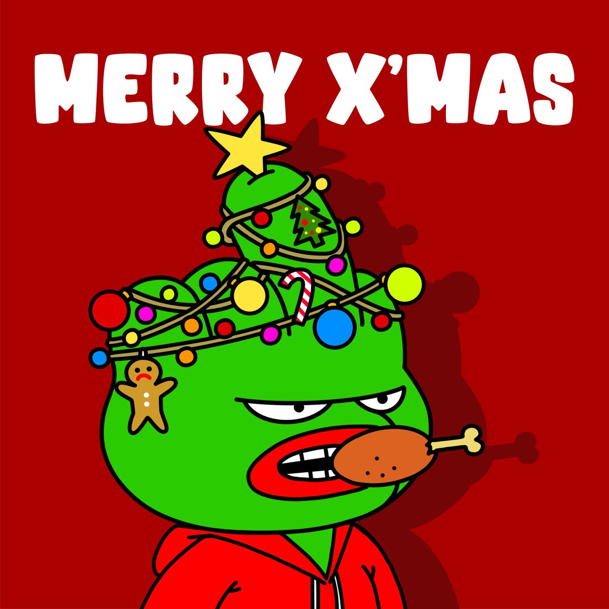FingerzFrog's tweet photo. MERRY X’MAS!! https://t.co/EhuLELVl8q