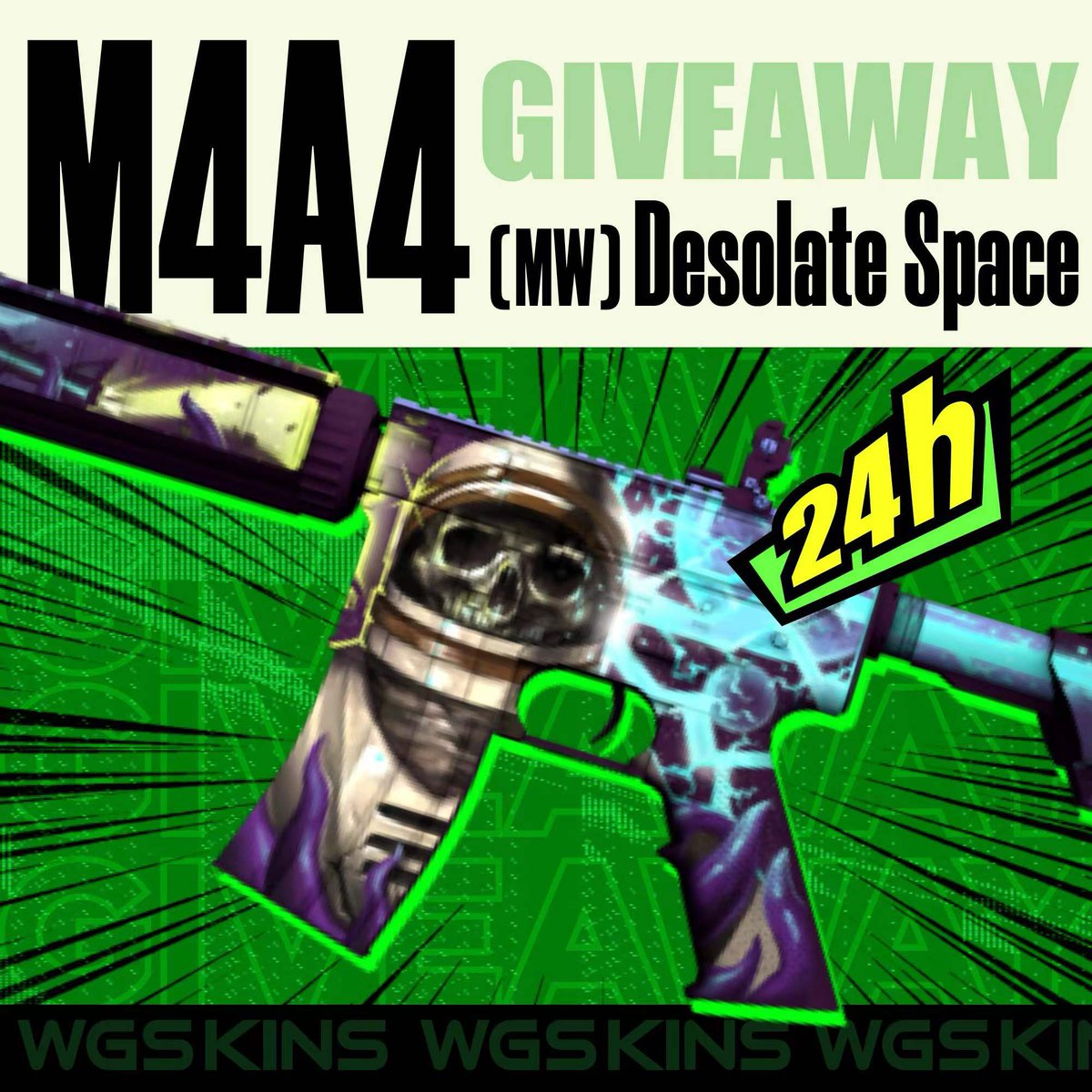 -Santa of WGskins is delivering🎄

-Exclusive Daily Giveaway of rare CS2 skins will be last till Christmas🎅

-Requirements：
Follow us <a href="/wgskins/">WGskins</a>
Rt + Like 🩷
Sign up：wgskins.shop/case?channelCo…（show proof）

#wgskins #wgskinsgiveaways #CS2Giveaway #CSGO