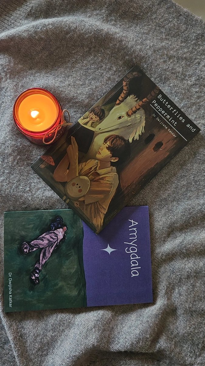 DwijishaK's tweet photo. Yes. That's #Namjoon on my book covers. I wouldn't have it any other way. #MerryChristmas #allyouneedislove #BTS https://t.co/OYCA53TcHN