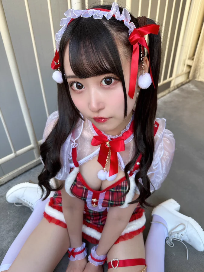 Asian girl Christmas costume