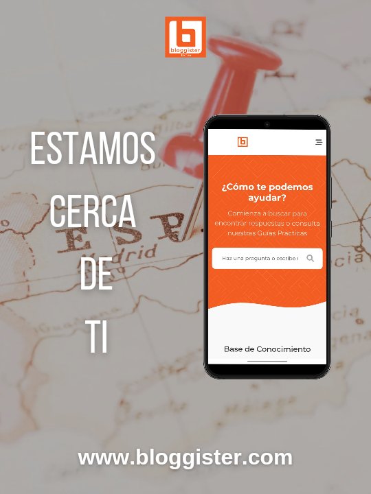 ¿Por qué usar Bloggister?
Motivo No.2: Estamos cerca de tí.
🇪🇦📌

#YoSoyBloggi #españa #unete #FelizNavidad