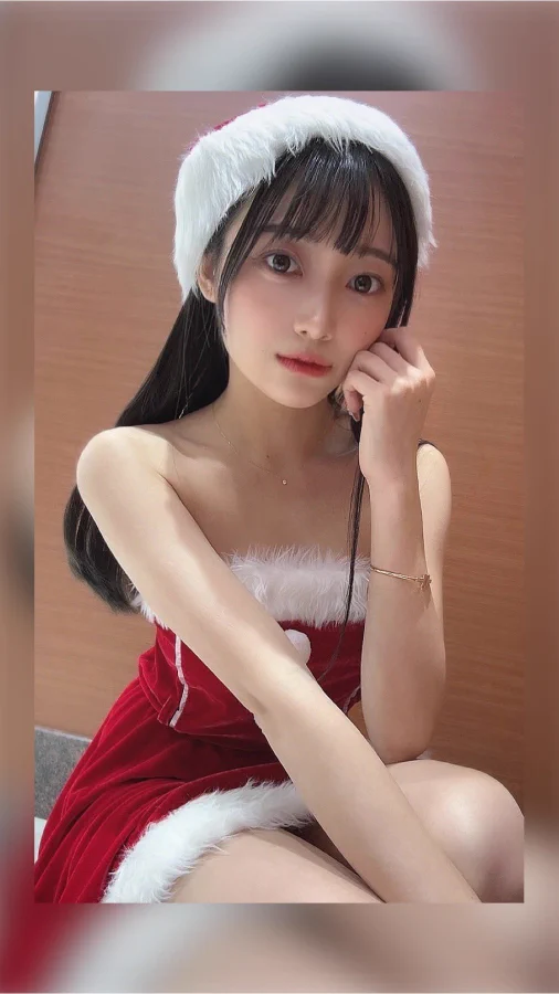 Asian girl Christmas costume