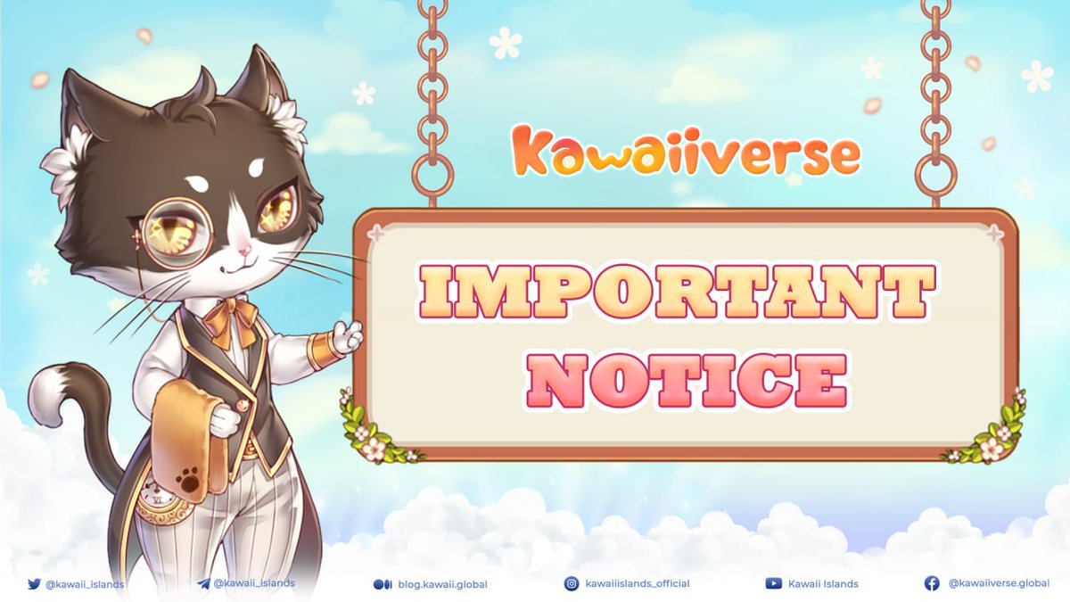 Important Update for Kawaiiverse Users: We've identified a compatibility issue between the latest version of @MetaMask and our Kawaiiverse subnetwork's 0-fee nature. 👀To fix the problem👉t.me/kawaiiislands/… #Metamask $KWT #EVM #Oraichain