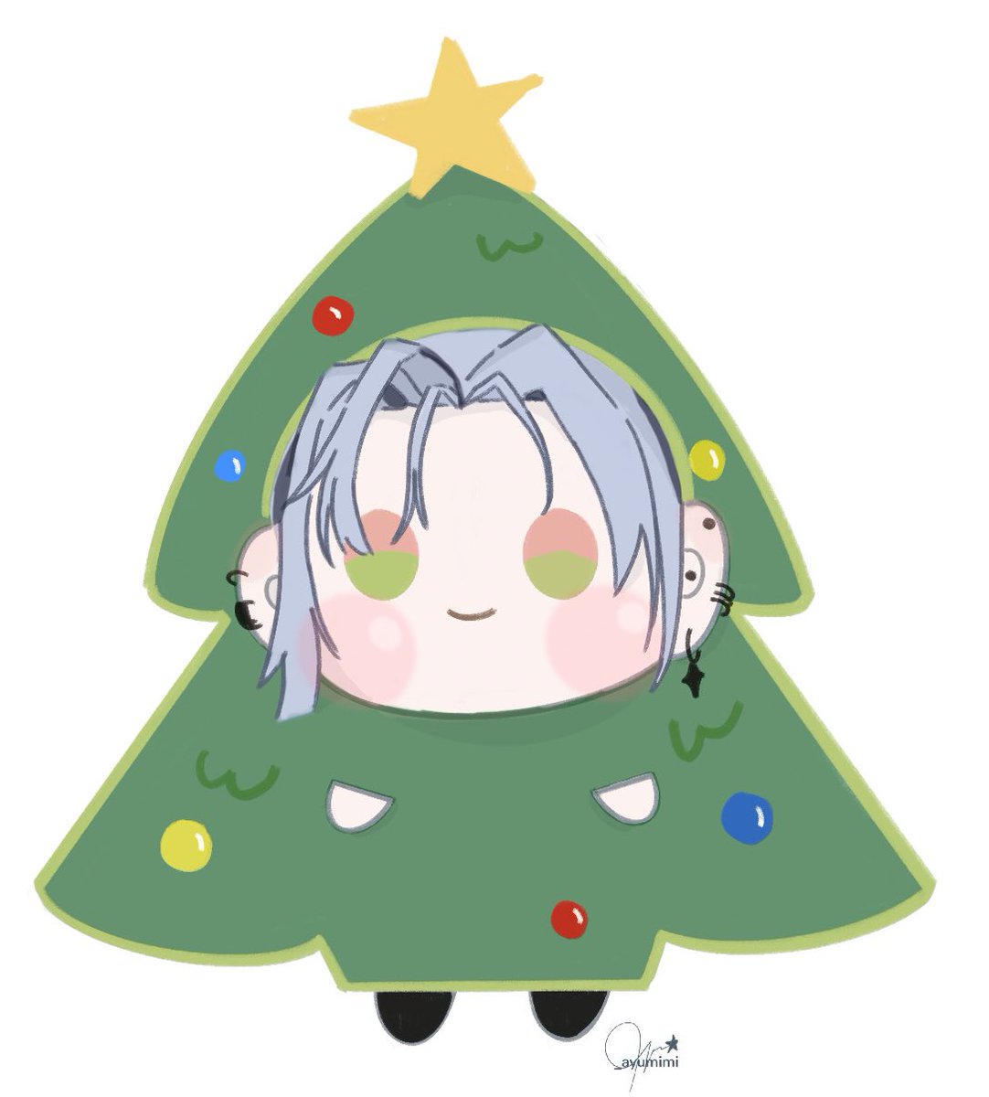 _ayumimi's tweet photo. Happy Christmas 🎄🖤

#Hexhibition #Hexymas https://t.co/KXQhnmQVcn