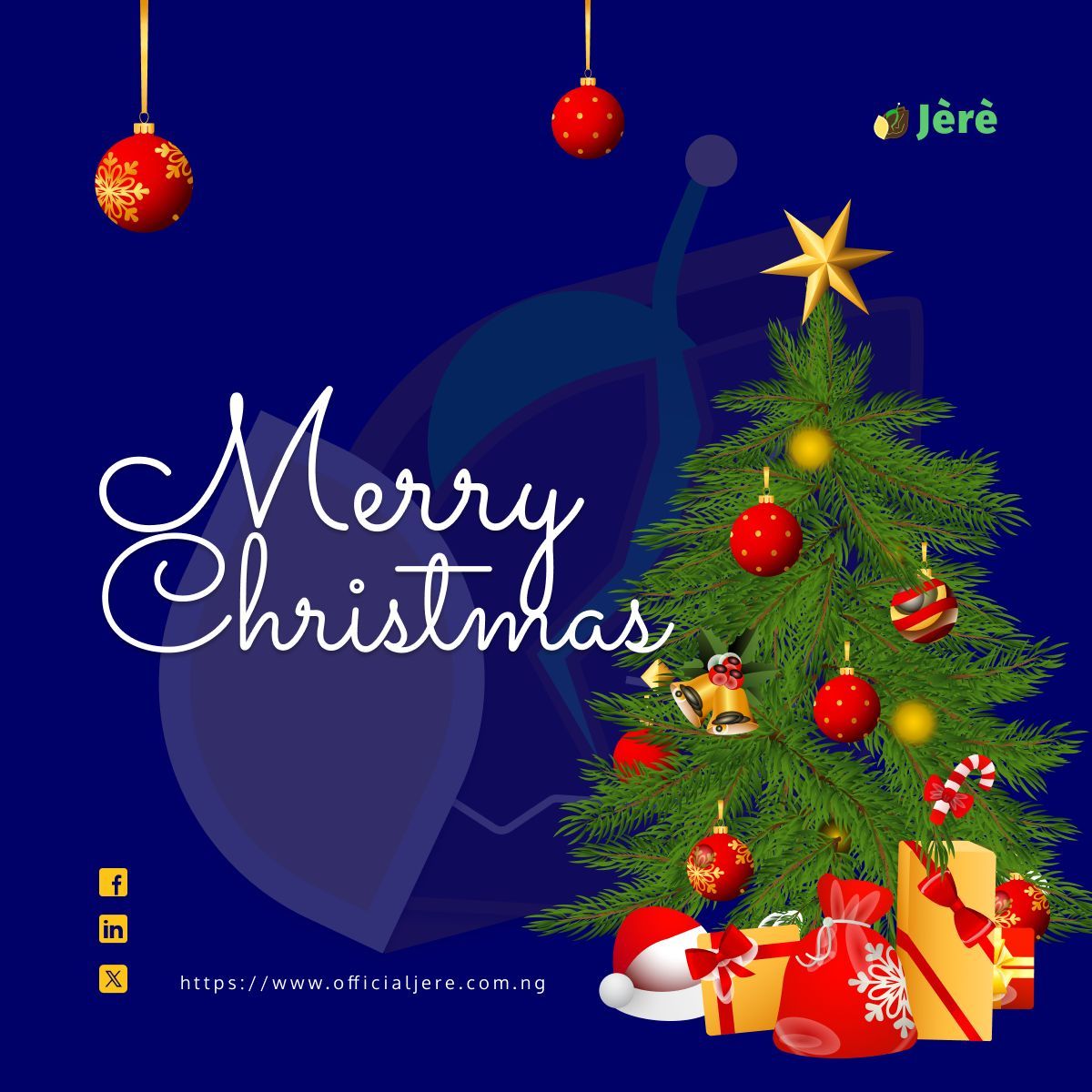 jereagtech's tweet photo. 🎄✨ Wishing You a Merry Christmas and Abundant Harvests! 🌾🎅

From all of us at Jere Agtech, we extend warm wishes and festive cheer to our amazing farming community! 🎁✨ May this season of joy bring you bountiful harvests, prosperity, and delightful moments with loved ones. https://t.co/TdAtBKZtX4