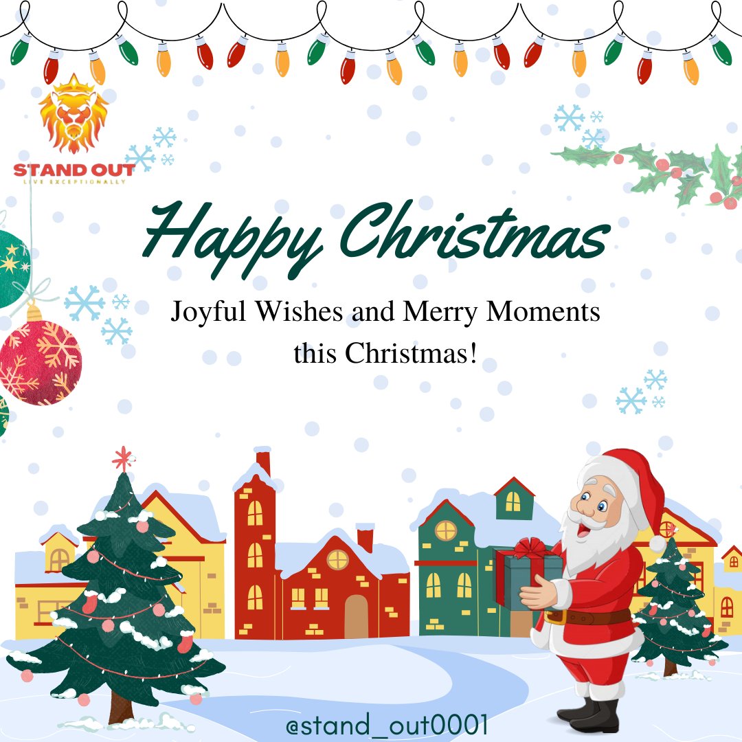stand_out0001's tweet photo. Wishing a Merry Christmas from all of us @standout #christmas #celebration https://t.co/hYG8z2cRBC