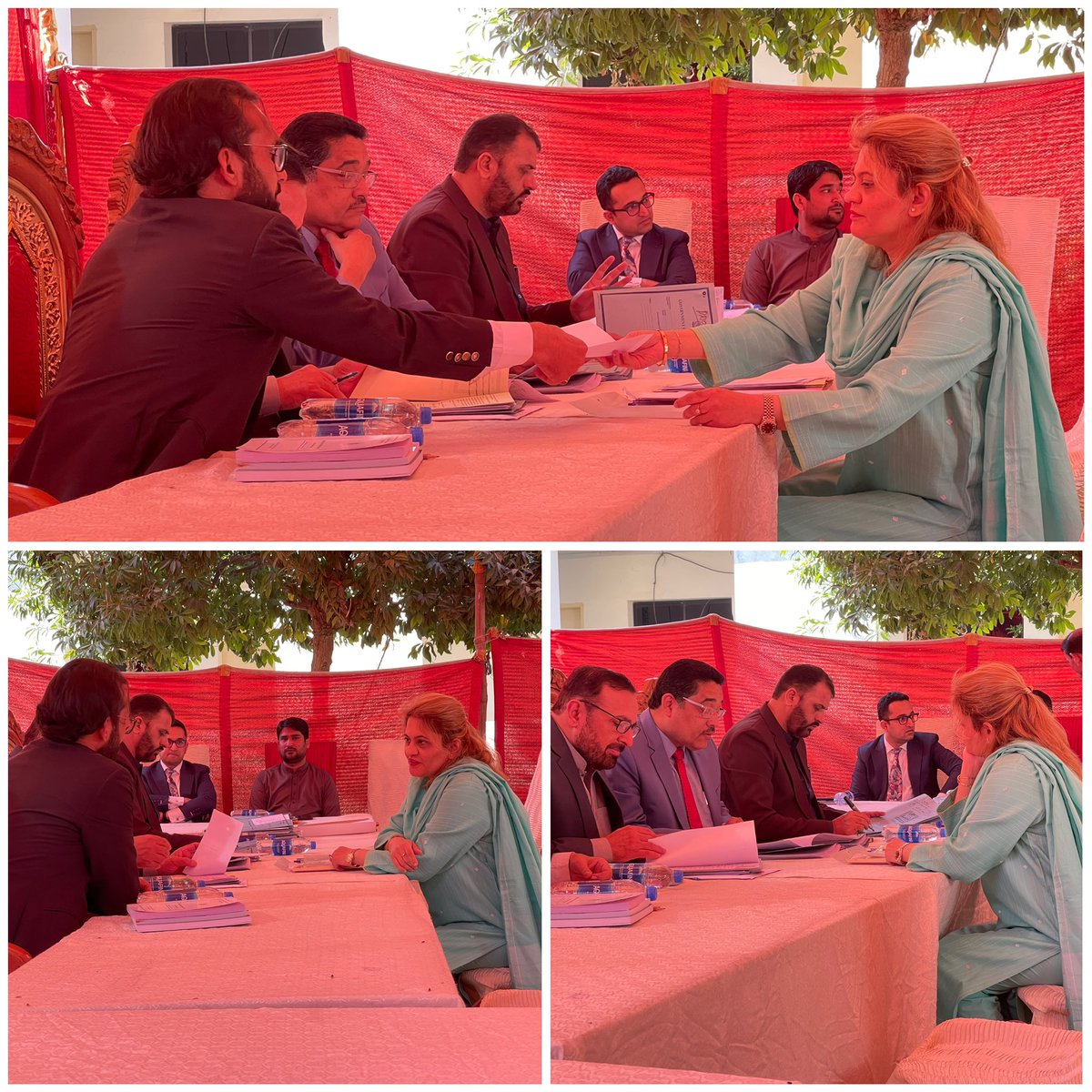 RashidKhanppp's tweet photo. #شکرالحمد��لئلہ 

پاکستان پیپلزپارٹی وومن ونگ سندھ کی سیکریڑی اطلاعات و سابق ایم پی اے #سعدیہ_جاوید صاحبہ
کے مخصوص نشست ایم پی اے کیلئے کاغذات نامزدگی جمع کرانے کے بعد اسکرو��نی کا عمل کامیابی سے مکمل

@BBhuttoZardari @FaryalTalpurPk @Sadiajavedppp https://t.co/br9Kscxnp6
