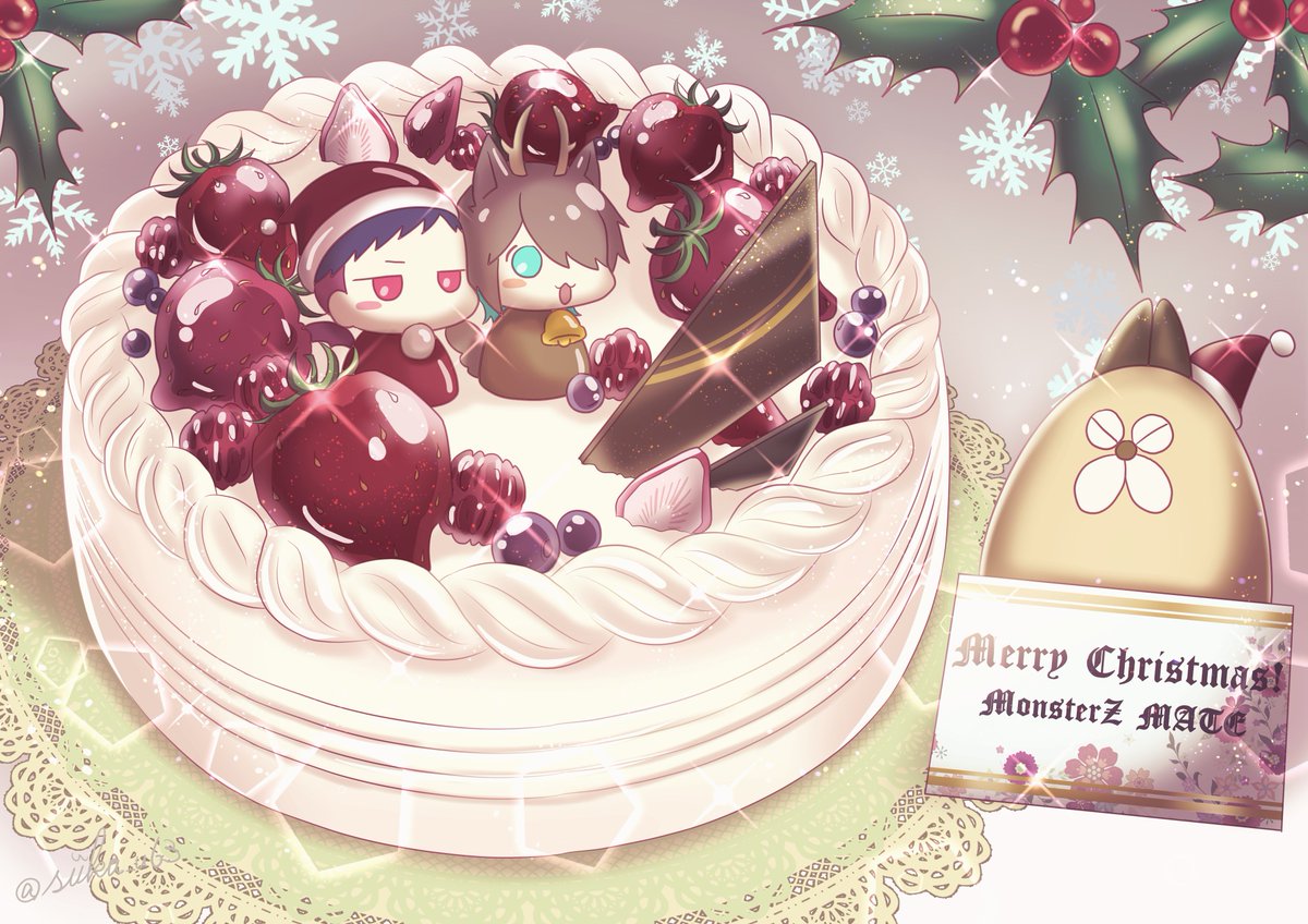 メリークリスマス！美味しいケーキを食べてお過ごしください！
#MZMart