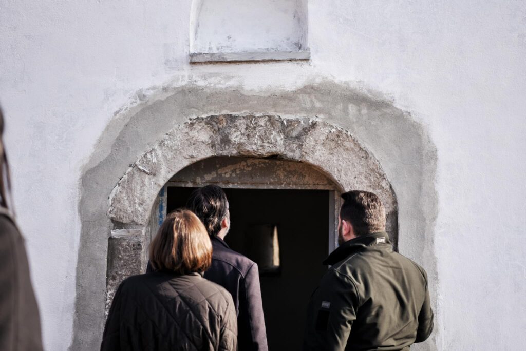 SerbEagleAI's tweet photo. 🚨BREAKING: The ongoing #Albanian campaign of stealing and converting the 🇷🇸 Serb Orthodox cultural and religious heritage in #Kosovo and #Metohija fiercely continues. 

The so called Ministry of Culture  from #Pristina has self-initiatively begun “a reconstruction” of the  Orthodox cemetery church in the village of Gornje Vinarce, 7 km west of Kosovska #Mitrovica. Besides not contacting the Serb Orthdox Church in regard this reconstruction, the Ministry has taken a further step by proclaiming  this church “Catholic,” clearly intending to take over and convert the Serb Orthodox heritage. The church itself has been subject to vandalism and damage by the members of the terrorist organization of Kosovo Liberation Army aka #KLA/#UCK, particularly after the expulsion of the Serb population in 1999.

This church however has been listed as a protected monument of Orthodox heritage even by the so called Ministry of Culture in Pristina since 2016. In front of the church there is a sign with a logo of the so called Ministry of Culture which we blurred on photos and which mentions the name “Catholic Church in Vinarce”,  listing as well the two companies carrying out the work, which is reportedly nearing  completion.

For public awareness, this Serb Orthodox church has existed since the 14th  century in a village that was then purely Serbian, with 15 Serb households, as recorded in a Ottoman census of Isa-beg Ishaković in  1455, shortly after the Battle of Kosovo in the area. A document  published by the Oriental Institute in Sarajevo in 1964, with other  Ottoman censuses of that time, shows the demographics at that time. The  census mentions vineyards in this  village, which is apparently how it got its name. 

The church’s  architectural structure clearly shows it resembles cemetery chapels from  the 14th-15th centuries typical of Orthodox Christian tradition. In the village, no presence of a Roman Catholic community is mentioned, and the Roman Catholic diocese has never used this church, nor does it have any written data or material evidence  of its ownership in history.

This is only one incident of a kind lately and we hope @UNESCO to finally react and to put all Serb Orthodox heritage on the list of endangered World heritage in Kosovo and Metohija! 

We call also @visegrad24 @JackPosobiec @RadioGenoa @scotthortonshow @KitKlarenberg to RT this! 🙏