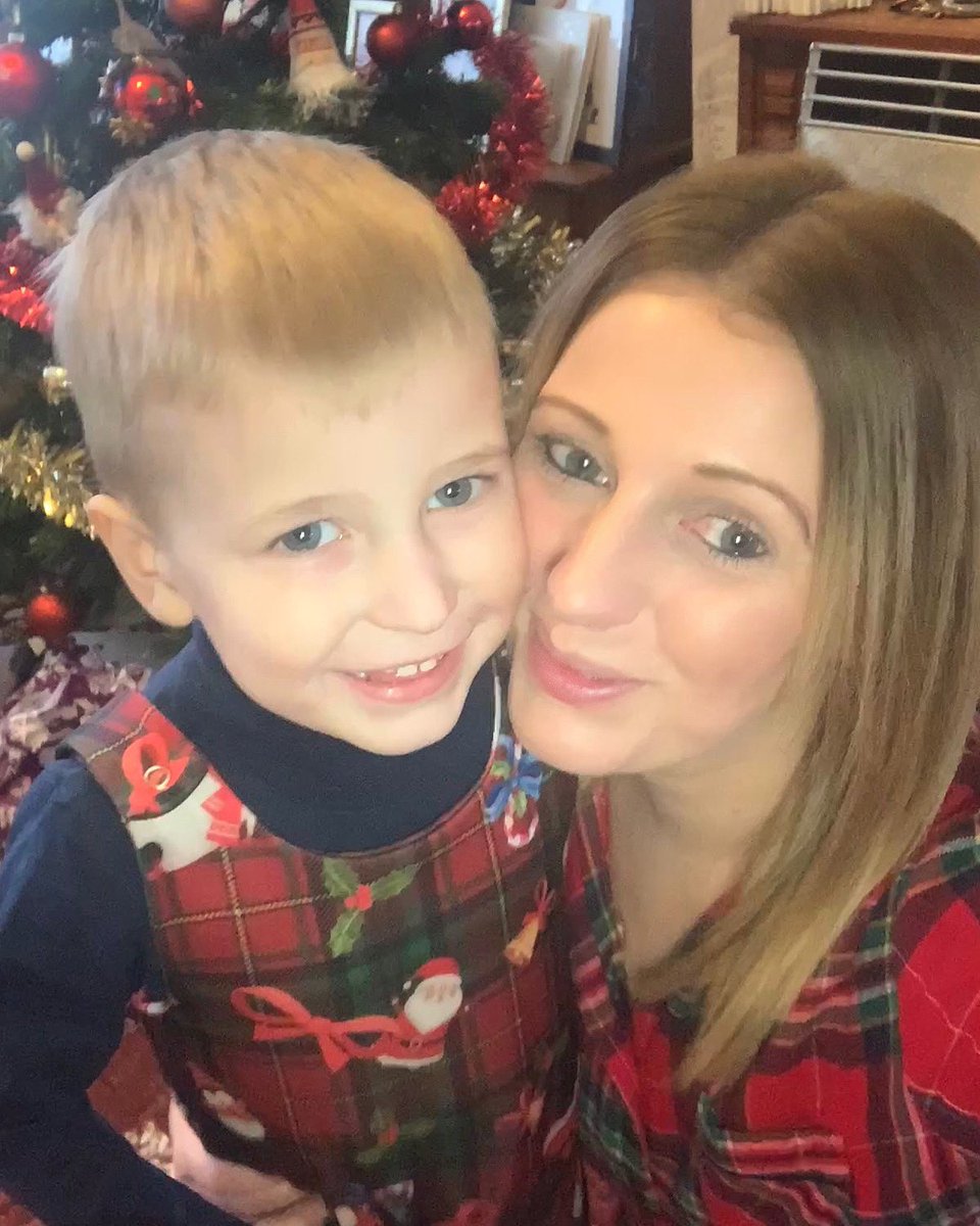murrellst3's tweet photo. Merry Christmas Everyone from me and my little Santa. We hope you are surrounded by lots of love 🎄🎅🏼 https://t.co/6dQYRdKVCU