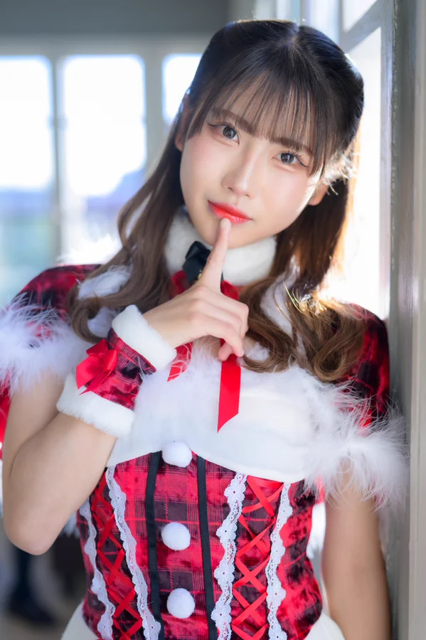 Asian girl Christmas costume