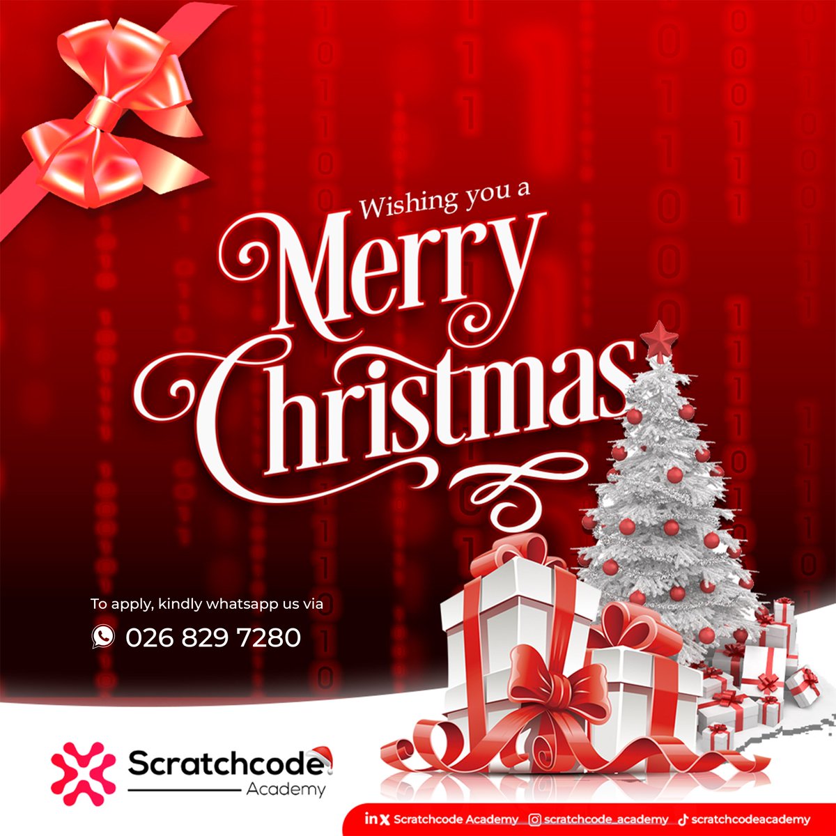 ScratchcodeA's tweet image. Sending warm wishes and festive cheer your way! Happy Holidays!🎄
