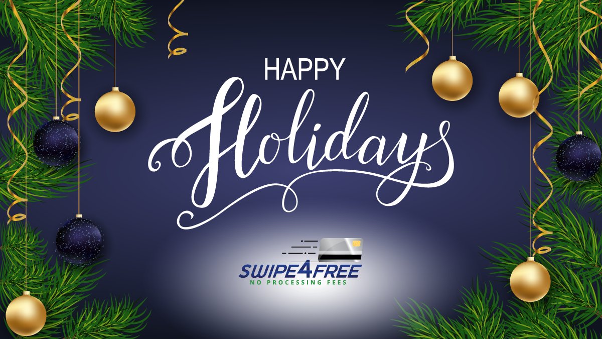 As the world transforms into a snowy masterpiece, so does the joy we share! ❄️✨ #HappyHolidays from our #Swipe4Free family to yours.

#HappyHolidays2023 #SeasonsGreetings #WarmWishes #DecemberDelights #FestiveVibes #DualPricing #Surcharge #FreeCardProcessing