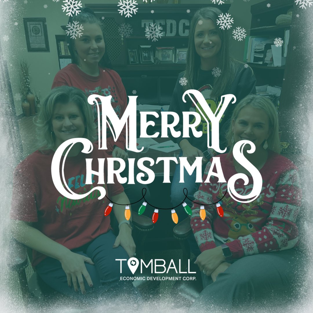 tomball_edc's tweet image. Wishing everyone in Tomball a festive and joyous holiday season. ❄️

May your days be merry, bright, and filled with community warmth. 🎄#TomballHoliday #CommunityCheer #TomballChristmas #MerryChristmas