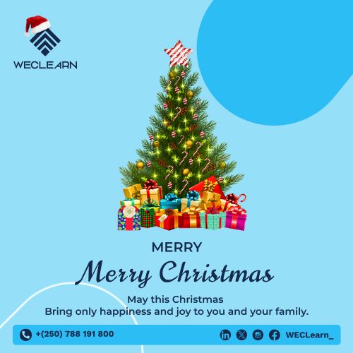 weclearn's tweet photo. We wish you a merry Christmas. May you prosper in all everything you do. #merrychristmas https://t.co/E6PLijG60U