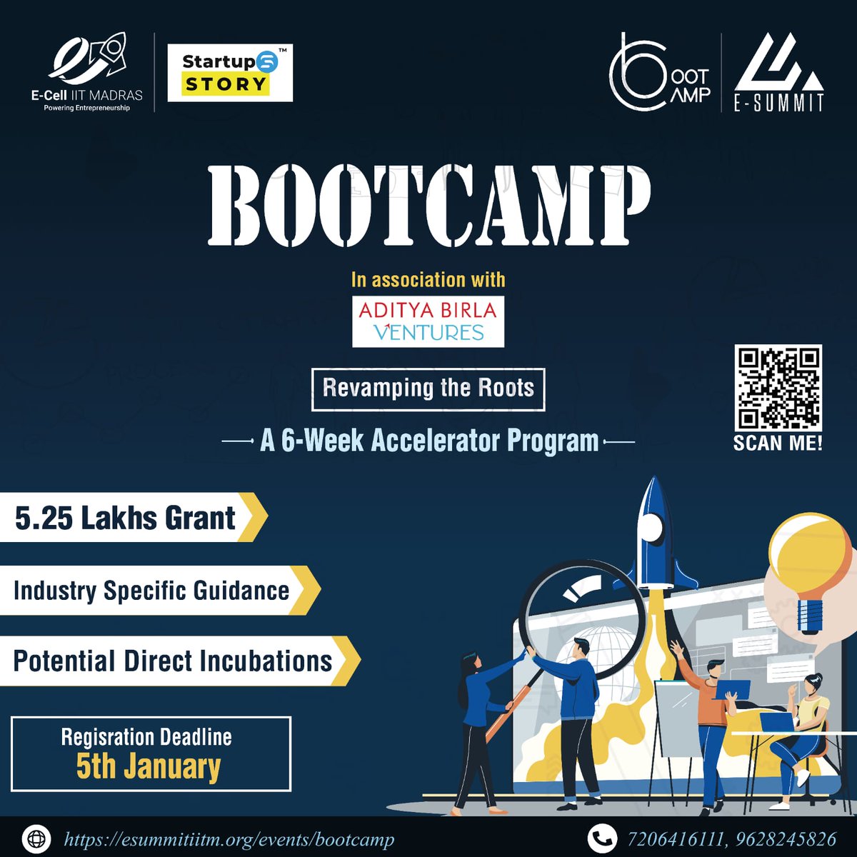 🚀 Exciting News for Early-Stage Startups! Join us for Startup BootCamp, presented by E-Cell IIT Madras – Your gateway from level 0 to 1. 🌐✨

Calling all early-stage startups to register here: esummitiitm.org/events/bootcamp

#StartupBootCamp #ECellIITMadras  #StartupAccelerator