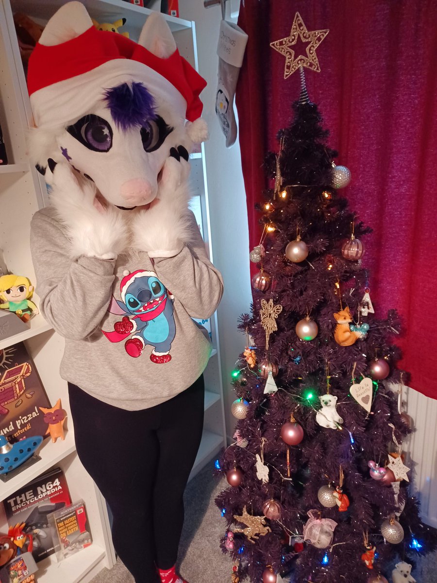 Merry Christmas you fluffy festive beans! :3

Love Skai, Ikas &amp; Starlight 💜