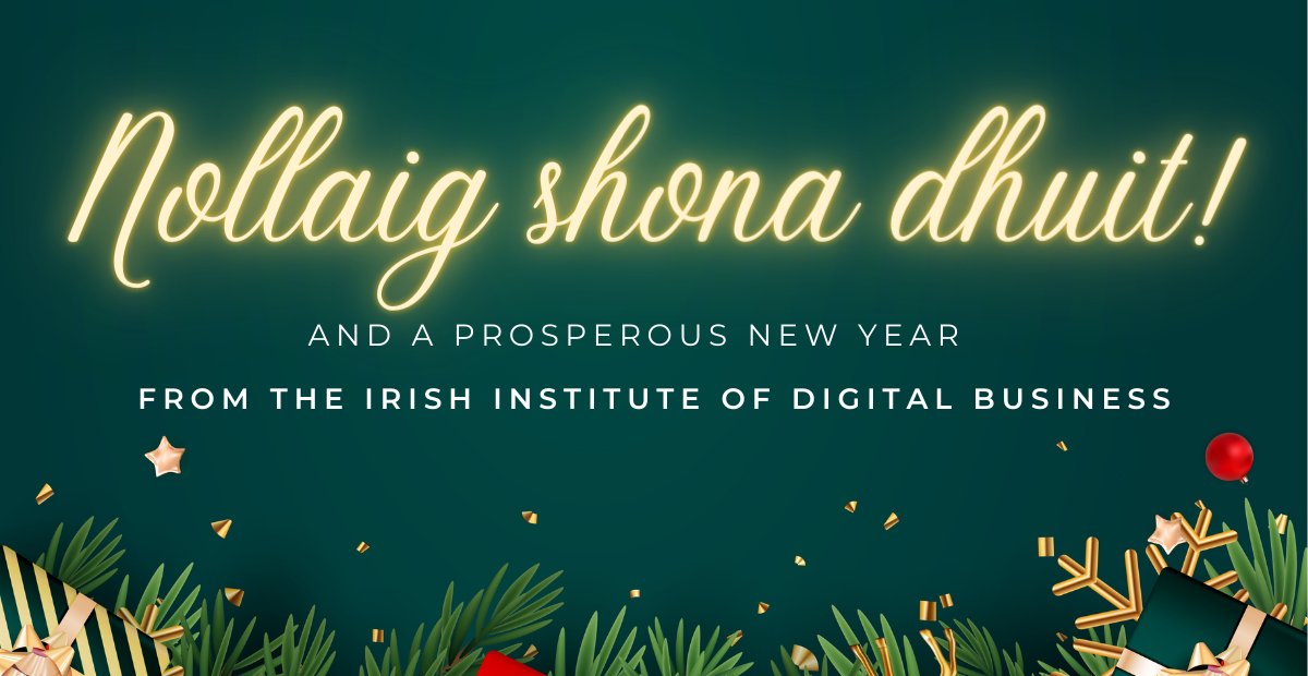 A big thank you to everyone who contributed to our success in 2023. Sending season's greetings and all the best for the New Year! ✨

Nollaig shona agus athbhliain faoi mhaise duit.

#MerryChristmas #DigitalBusiness