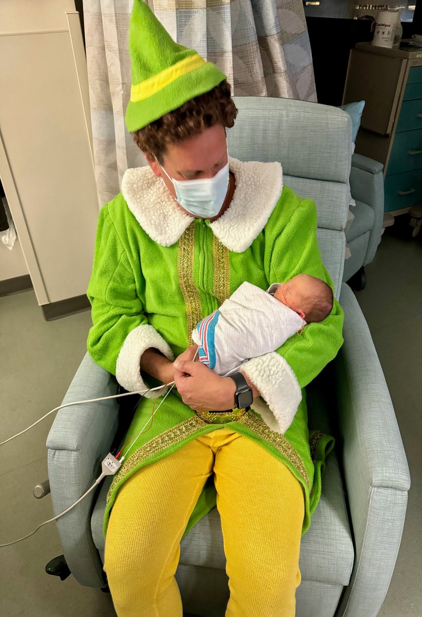 UNCHealthRex's tweet photo. Merry Christmas from our beautiful babies at the UNC Health Rex NICU in Raleigh. πβ€οΈ
Our little ones even received a special visit from Buddy The Elf! π π
#rex #rexrocks #rexbaby #merrychristmas https://t.co/D5Bj4enulI