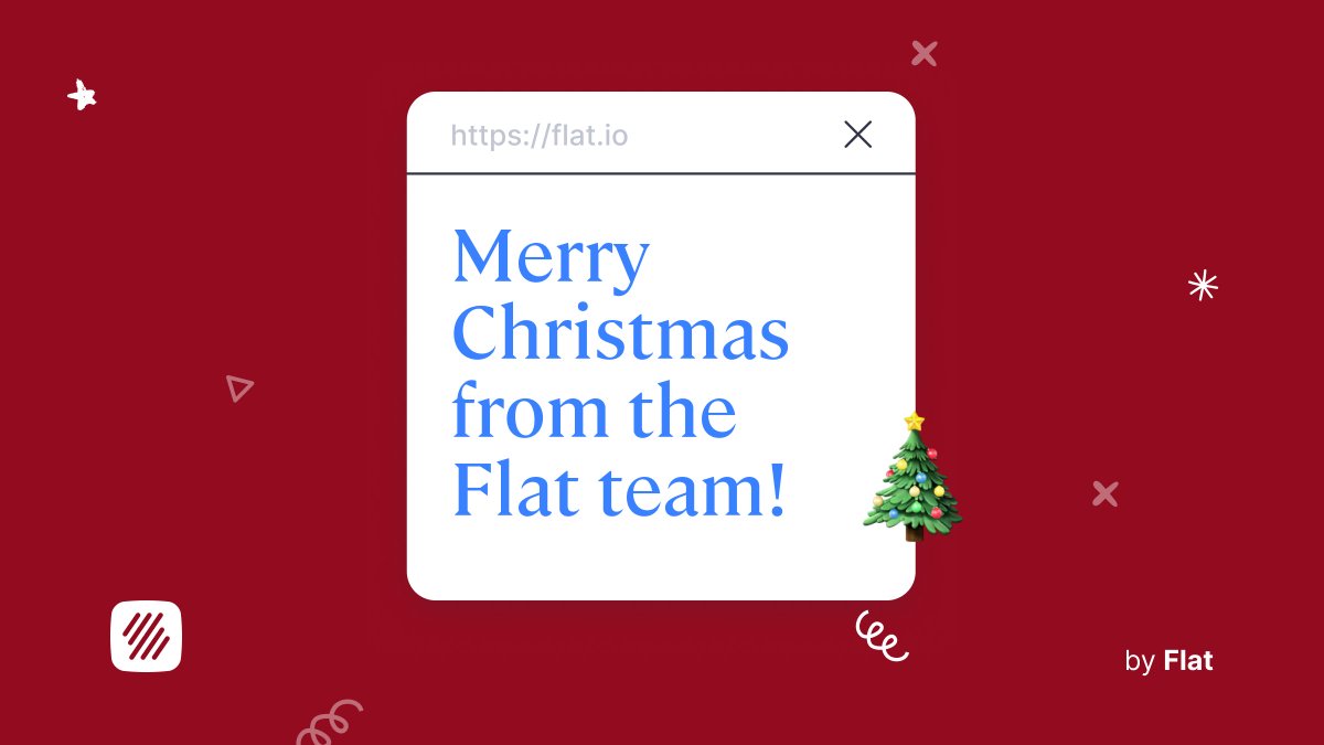 🎄🎶 Merry Christmas, Flat fam! 🌟 As the year comes to a close, a huge shoutout to our fantastic team for their unwavering commitment. Big thanks to our users—you make our musical dream a reality! 🙌 Your journey is our inspiration. Wishing everyone a harmonious holiday season!