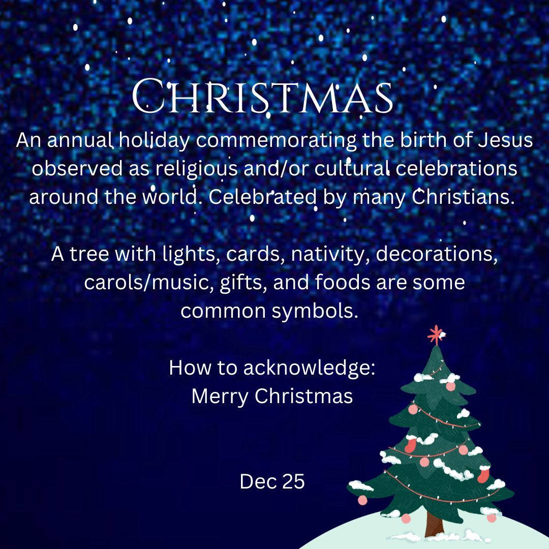 December 25, 2023 - Is Christmas! Let's learn together! buff.ly/2SvHxLu