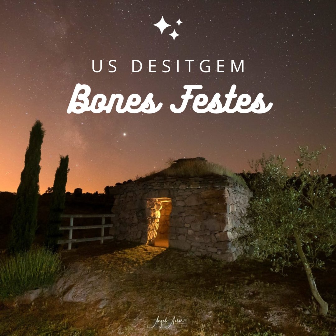 Desitgem a tota la família d'Oli Migjorn unes festes plenes d'il·lusió, amor i bons moments! 💚🕊️ Que aquestes festes estiguin plenes d'alegria, pau i moments per gaudir amb els vostres éssers estimats. 

Brindem per un nou any ple de noves oportunitats, èxits i molta salut! 🎉🥂
