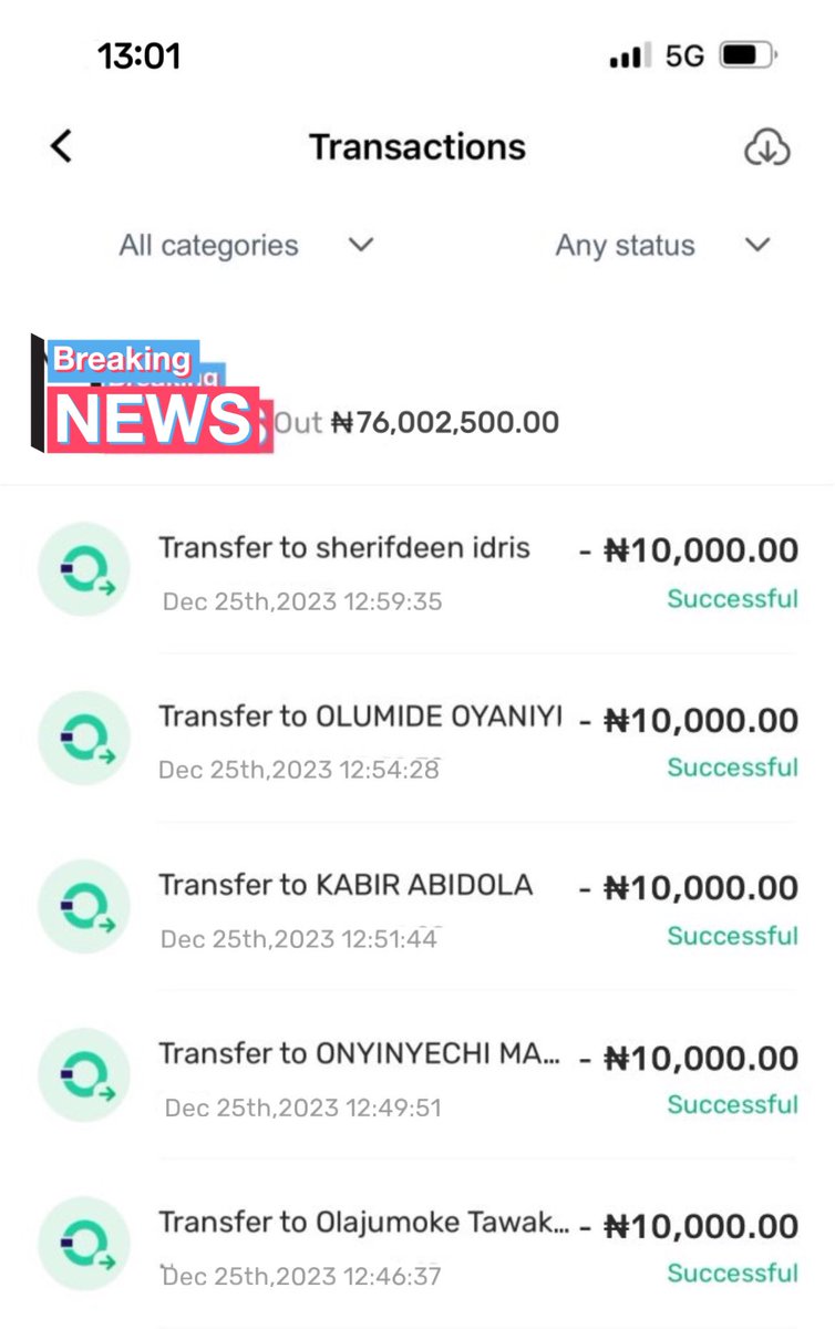 Crediting just 10k so it goes round 🎁💰🤗

Retweet &amp; Drop your account details if you following for Christmas Miracles 💸🙏

Merry Christmas &amp; Merry Xmas y’all🎄❤️