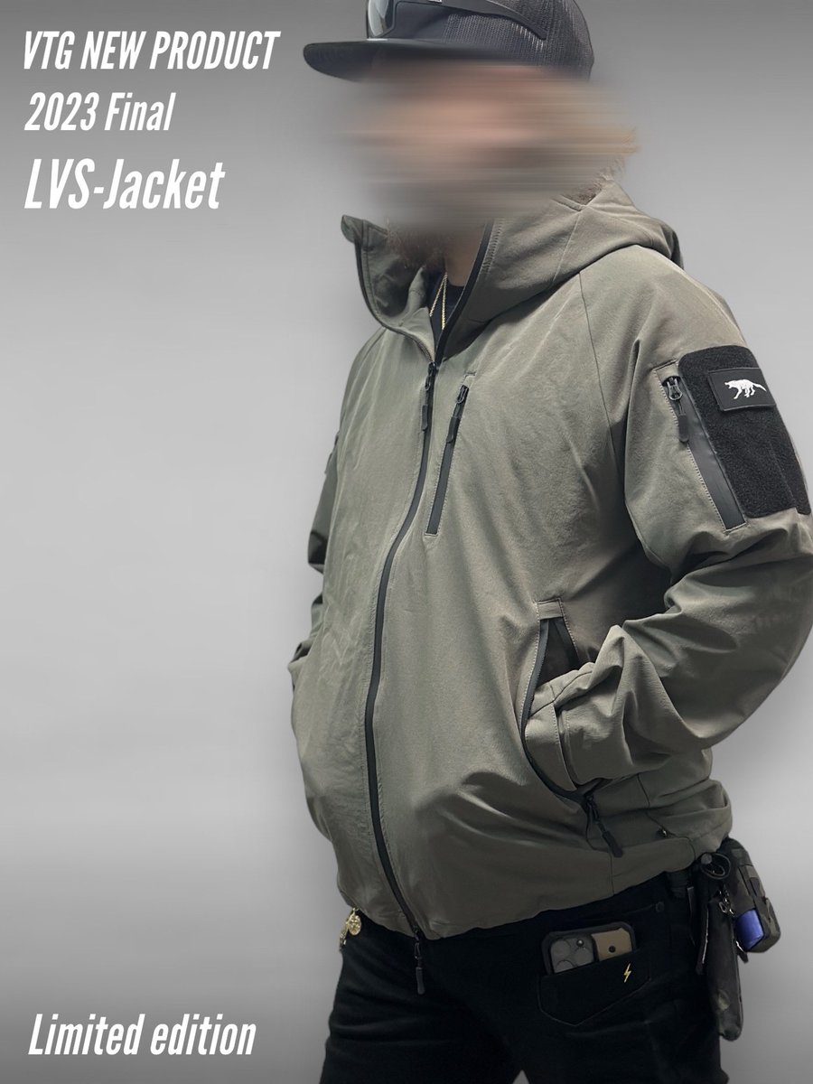⚡️VTG 2023 Final Product⚡️ 【 LVS-Jacket 】 MOSS GRAY / M & L