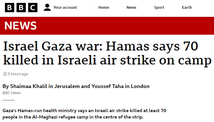 zei_squirrel's tweet image. it is now almost three months into the Israel genocide of Gaza and independent investigators including the Lancet confirming that the numbers of killed reported are accurate, but the BBC is still saying "Hamas says" to discount it because they're genocidal propagandist scum