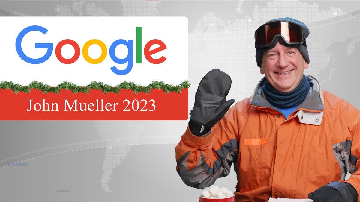 Google's <a href="/JohnMu/">John 🧀 ... 🧀</a> for 16 years straight providing SEO support to webmasters, SEOs, creators and site owners on Christmas - huge respect and Merry Christmas John seroundtable.com/john-mueller-w…
