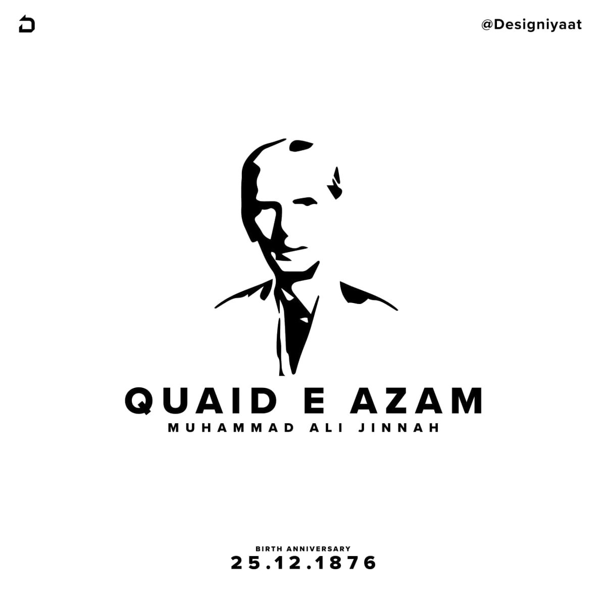 Designiyaat's tweet photo. Remembering the visionary leadership and indelible legacy of Quaid-e-Azam on this auspicious day. His principles of unity, integrity, and progress continue to inspire our creative journey at Designiyaat. Happy Quaid Day! 🇵🇰
#QuaidDay #Designiyaat  #PakistanZindabad 🇵🇰 #QuaideAzam https://t.co/vY1rz3pVNR