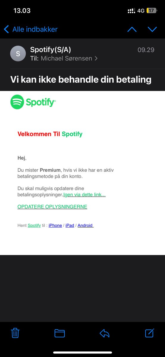 Når man sætter <a href="/edbkenneth/">Kenneth</a> til at lave e-mail template. Flot farvevalg 🎨