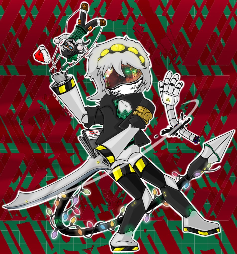 monstrouZly's tweet photo. We Cut Christmas!Β π‘
~ Merry Christmas guys π
#murderdrones #murderdronesart #murderdronesfanart #murderdronesH #murderdronesoc #murderdroneshacker #murderdroneschristmas #SerialDesignationH https://t.co/WatTDqsNON