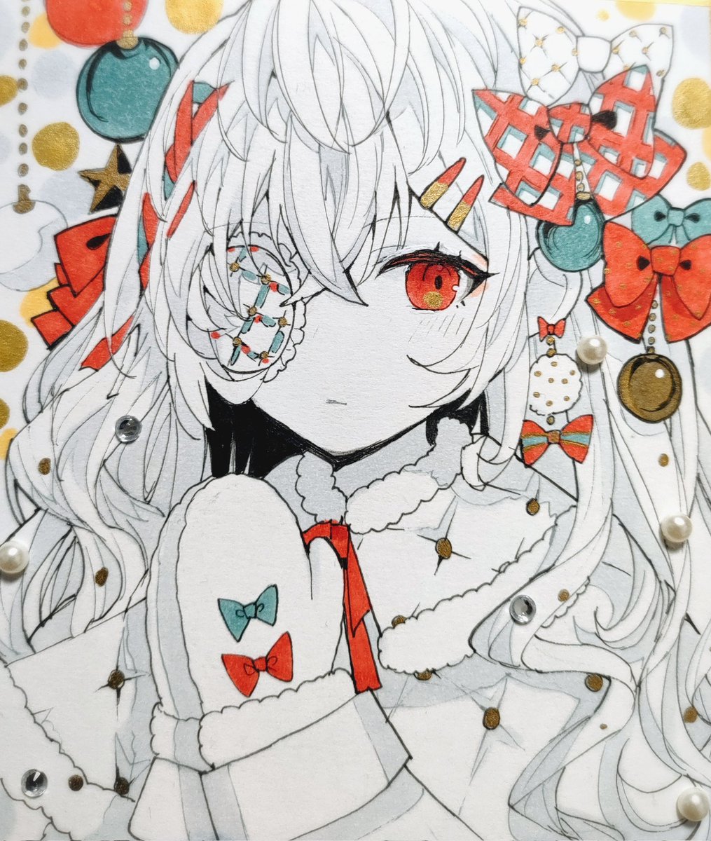 「メリークリスマス 」|咲崎さきp🦄🦛@春季例大祭え41abのイラスト