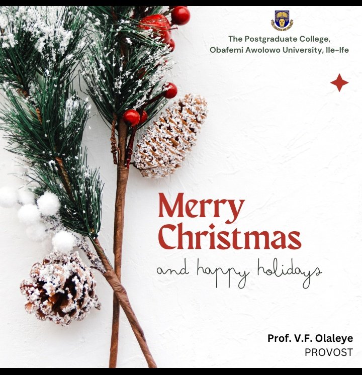 MMPHR_OAU's tweet photo. Season's greetings 🌲 🎄 🌲 https://t.co/eTrhn7OQHR