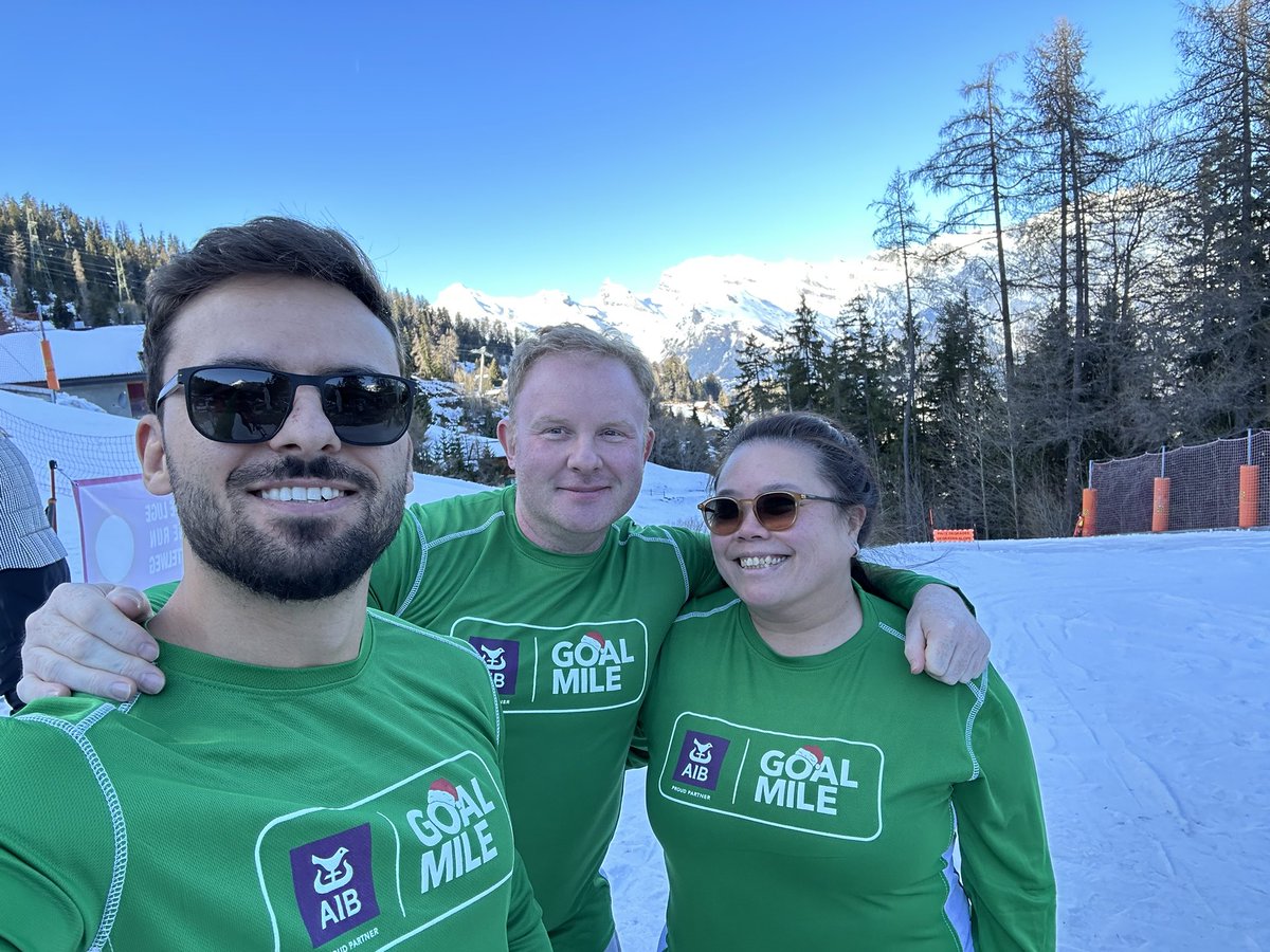 Goal Mile competed in the Alps. Great NGO and we are looking forward to doing more work with them in 2024! #goalmile