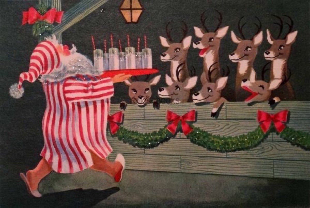 ediblimpression's tweet photo. This is what Santa will be doing all day long, after that very hard nights work ! 🎄 https://t.co/4TwL4qxvtl