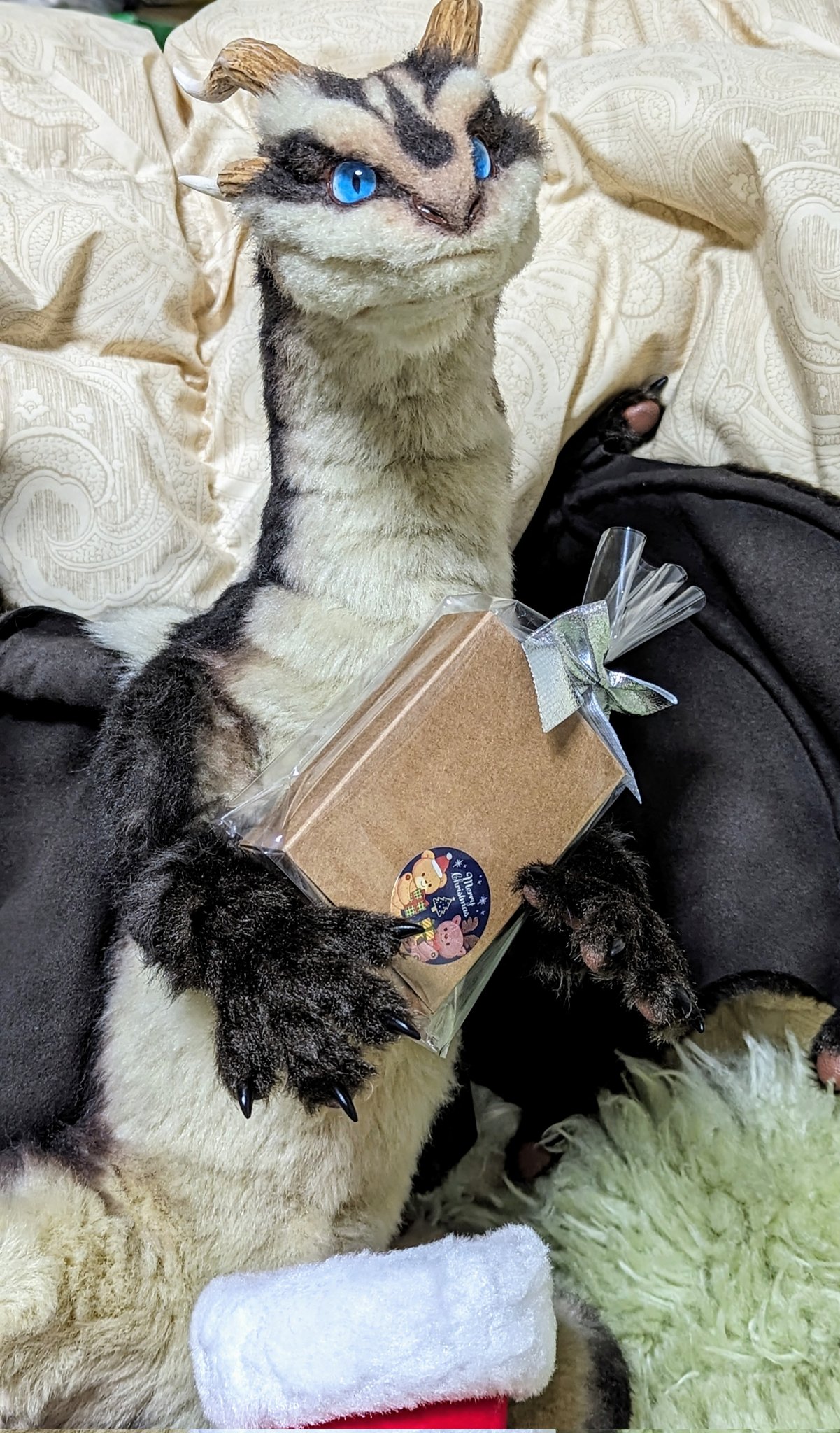 星屑集め部隊(サバ白さん) 羊毛フェルト サバ白猫さん 羊毛フェルト☆星屑