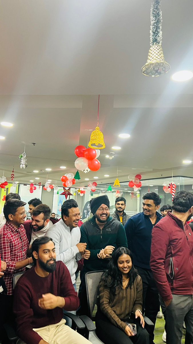 From Merry Mysteries of Secret Santa to the triumphs in laughter-packed games, The Christmas celebrations were a tale of joy, team spirit, and sweet memories at the <a href="/FarEye/">FarEye</a> office. 
Wishing you all a Merry Christmas from the FarEye Family! 🎄🎅🎄
