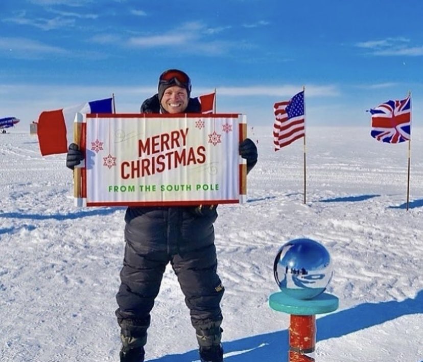 #MerryChristmas to all from the South Pole to the North Pole and all spots in-between. Have a joyful, and safe holiday season. #Christmas
