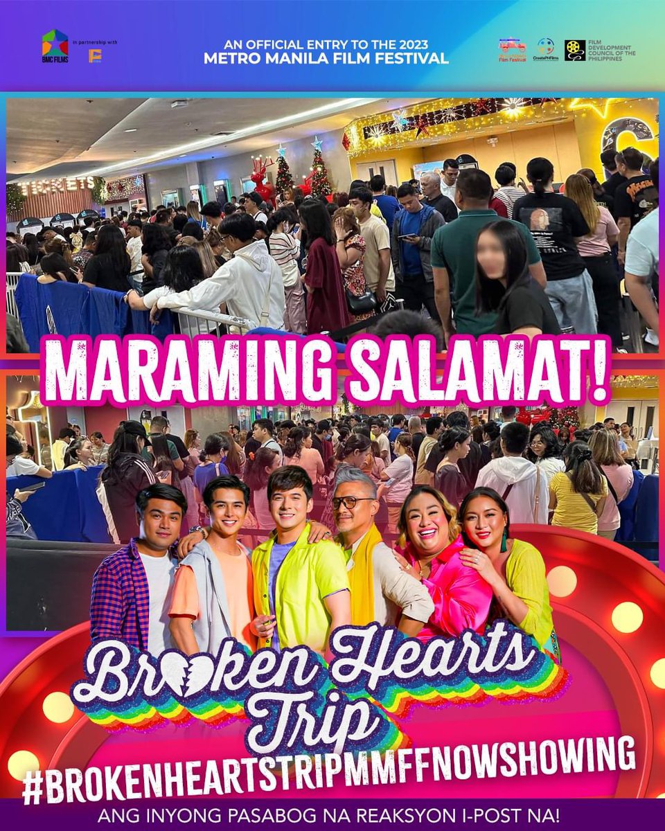 Umaapaw ang suporta sa #MMFF2023