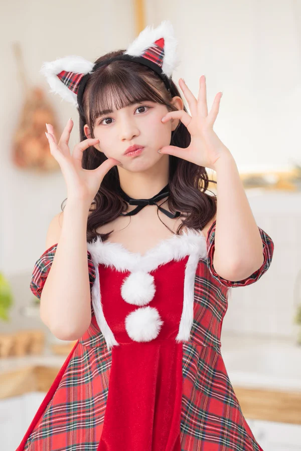 Asian girl Christmas costume