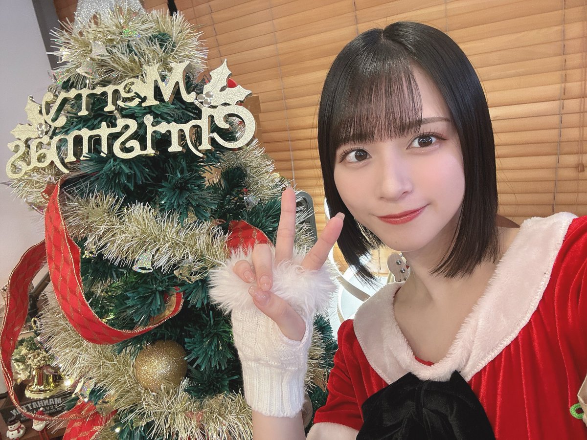 佐々木舞香 直筆サンタ衣装2020 みぃ🦑 on X