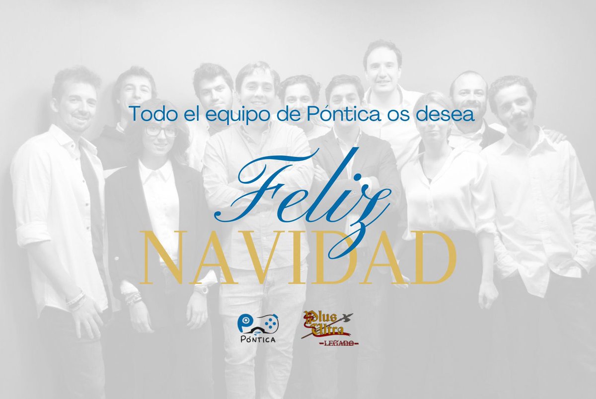 Pontica_PAD's tweet photo. Desde el equipo de desarrollo de #PlusUltraLegado os deseamos una Feliz Navidad. https://t.co/Nis7f8Fq5W